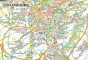 náhled Lucembursko (Luxemburg) set 2 map 1:50t mapa #2202 KOMPASS