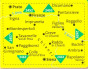 náhled Toskánsko - Firenze, Siena Chianti mapa 1:50t #2458 KOMPASS