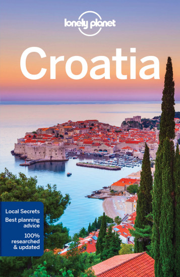 detail Chorvatsko (Croatia) průvodce 9th 2017 Lonely Planet