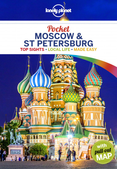 detail Moscow & St. Petersburg kapesní průvodce 1st 2018 Lonely Planet