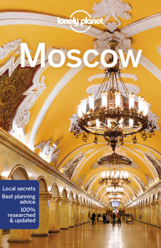 Moskva (Moscow) průvodce 7th 2018 Lonely Planet