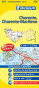 náhled Charente, Charente-Maritime (Francie), mapa 1:150 000, MICHELIN
