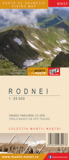 detail Rodnei Mountains 1:55 000