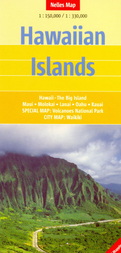 Havajské Ostrovy (Hawaiian Islands) 1:330t mapa Nelles