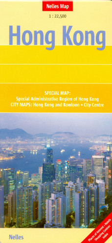 Hong Kong 1:22,5t mapa Nelles
