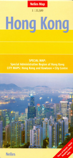 detail Hong Kong 1:22,5t mapa Nelles