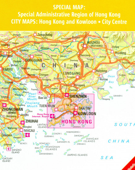 detail Hong Kong 1:22,5t mapa Nelles