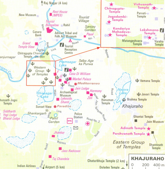 detail Indie Východ (India East) 1:1,5m mapa Nelles