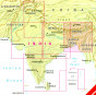 náhled Indie Severovýchod (India NE, Bangladesh) 1:1,5m mapa Nelles