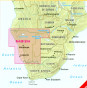 náhled Namíbie (Namibia) 1:1,5m mapa Nelles