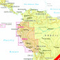náhled Peru, Ekvádor (Ecuador) 1:2,5m mapa Nelles