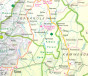 náhled Uganda 1:700t mapa Nelles