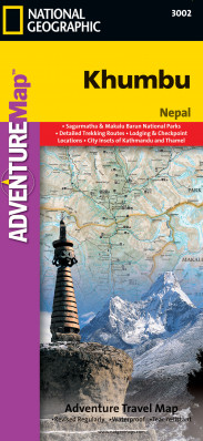 Khumbu (Nepál) Adventure Map GPS komp. NGS