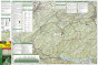 náhled Great Smoky Mountains národní park (Tennessee) turistická mapa GPS komp. NGS