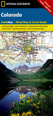 Colorado (USA) cestovní mapa GPS komp. NGS