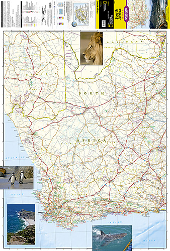 detail Jižní Afrika Adventure Map GPS komp. NGS