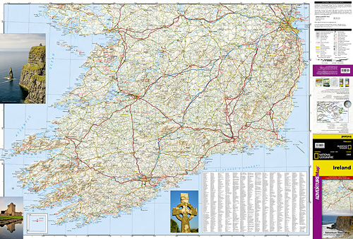 detail Irsko Adventure Map GPS komp. NGS