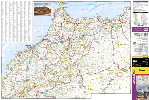 detail Maroko Adventure Map GPS komp. NGS