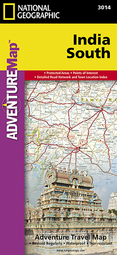 Indie Jih Adventure Map GPS komp. NGS