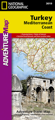 Turecko - Středozemní pobřeží Adventure Map GPS komp. NGS