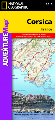 Korsika Adventure Map GPS komp. NGS