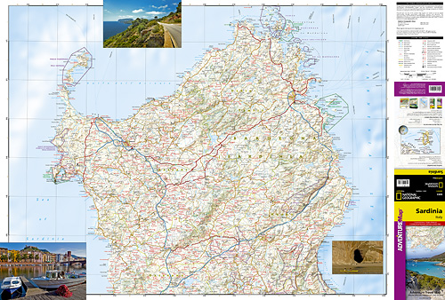 detail Sardínie Adventure Map GPS komp. NGS