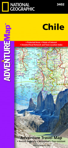 Chile Adventure Map GPS komp. NGS