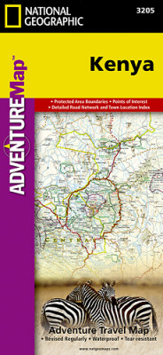 Keňa Adventure Map GPS komp. NGS