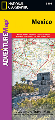 Mexiko Adventure Map GPS komp. NGS