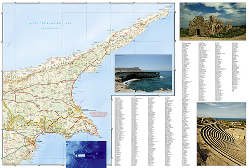 detail Kypr Adventure Map GPS komp. NGS
