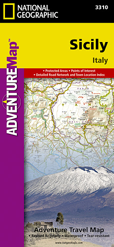 Sicílie Adventure Map GPS komp. NGS