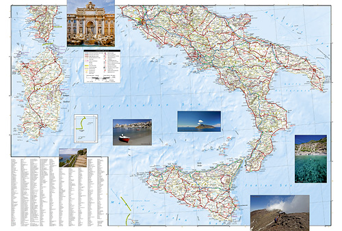 detail Itálie Adventure Map GPS komp. NGS