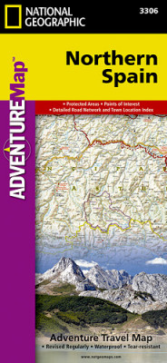 Španělsko sever Adventure Map GPS komp. NGS