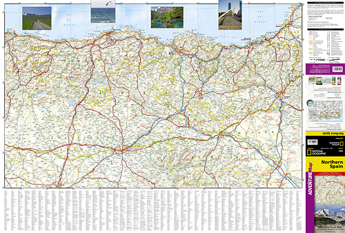 detail Španělsko sever Adventure Map GPS komp. NGS