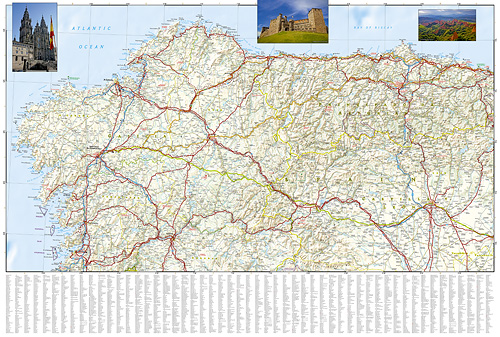 detail Španělsko sever Adventure Map GPS komp. NGS