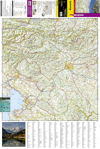 detail Slovinsko Adventure Map GPS komp. NGS
