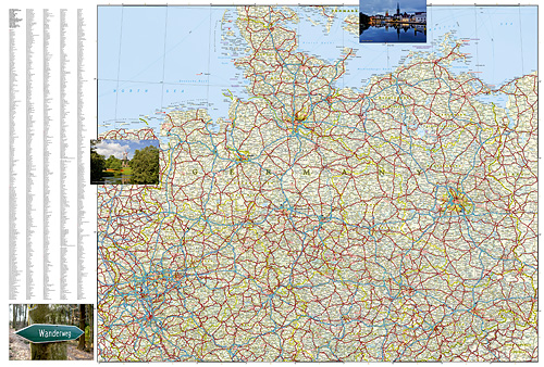 detail Německo Adventure Map GPS komp. NGS