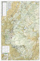 náhled Cedar Mountain, Asdown Gorge národní park (Utah) turistická mapa GPS komp. NGS
