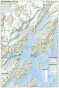 náhled Prince William Sound, West národní park (Alaska) turistická mapa GPS komp. NGS