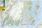 náhled Prince William Sound, West národní park (Alaska) turistická mapa GPS komp. NGS