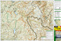 náhled Mammoth Lakes, Mono Divide národní park (Kalifornie) turistická mapa GPS komp. N