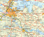 náhled Švédsko Jihovýchod #3 1.250t mapa NORDSTEDTS