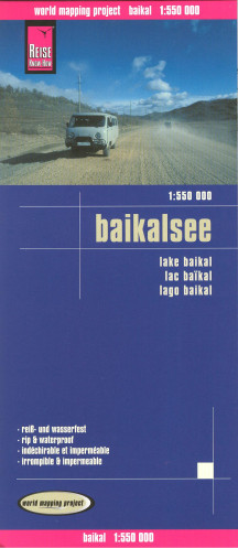 Jezero Bajkal (Lake Baikal) 1:550.000 mapa RKH