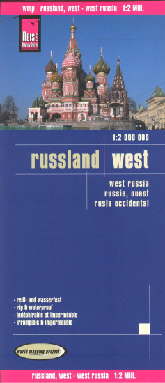 detail Rusko západní část 1:2m mapa RKH