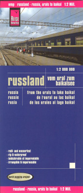 Rusko - od Uralu k Bajkalu 1:2m mapa RKH