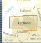 náhled Lotyšsko (Latvia) 1:325.000 mapa RKH