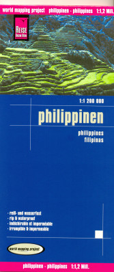 Filipíny (Philippines) 1:1,2m mapa RKH