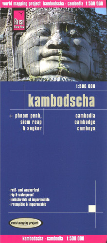 Kambodža (Cambodia) 1:500t mapa RKH