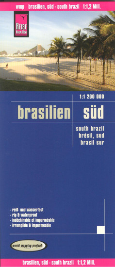 detail Brazílie Jih (Brazil South) 1:1,2m mapa RKH