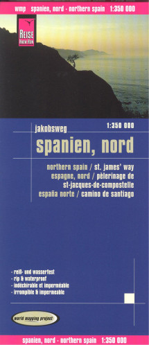 Španělsko Sever (Spain North) 1:350t mapa RKH